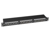 Platinum Tools - 668-24C6S - Patch Panel, 24 Port, Cat6, S, 110 Box