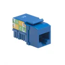 Platinum Tools - 725BL-1 - Keystone Jack, Cat5e, 110, Blue (Bulk, 1ea) Pkg10pc/Bag