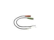 IDIS - AV-1AK - 2 Pin Connector to 3.5mm Jack for MegaDome G3 and Contera Large Dome 