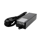 AVYCON - AVA-PAB-12VDH5A-4 - 12VDC, 5 Amp, 4 Channel Power Adapter, AC100-240V Free Voltage, UL Listed (Lv.6)