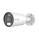 AVYCON - AVC-NDB51F28 - 5MP (2592x1944), H.265+ Bullet IP Active Deterrence Full Color Camera, True WDR, AI, InfiniteColor™, 5MP@30FPS, Triple Stream, 2.8mm Lens, MicroSD, Onvif, DC12V / PoE, IP67, White