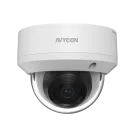 AVYCON - AVC-NDV51F28 - 5MP (2592x1944), H.265+ Vandal Dome IP Active Deterrence Full Color Camera, True WDR, AI, InfiniteColor™, 5MP@30FPS, Triple Stream, 2.8mm Lens, MicroSD, Onvif, DC12V / PoE, IP67, White