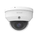 AVYCON - AVC-NLV51F28 - 5MP (2592x1944), H.265+ Vandal Dome IP Camera, Lite Series, DWDR, 5MP@20FPS / 4MP/30FPS, Triple Stream, 2.8mm Lens, 66ft Smart IR's, MicroSD, Onvif, DC12V / PoE, IP67, White