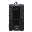 CYBERPOWER - AVRG900U - 900VA/480W, Simulated Sine Wave, NEMA 5-15P, 5 ft cord, 12 (6 surge, 6 surge + battery backup), PowerPanel Personal Edition software, 3 year warranty