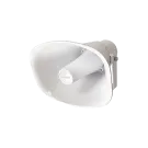AVYCON - AVS-IPHS30WM - 30-Watt IP-enabled horn speaker, 120dB all-in-one speaker system, built-in MIC, compatible with all Onvif IP cameras and all VoIP devices via SIP, support pre-recorded messages, live responses, alarms and background music, ala