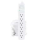Cyber Power - B625 - 25' Cord Essential Surge Protector 1500J, White