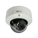 ACTI - B83 - 2MP Video Analytics Outdoor Zoom Dome with D/N, Adaptive IR, Extreme WDR, SLLS, 3x Zoom lens, f3-9mm/F1.3-2.2 (HOV:102.1°-36°), DC iris, Auto Focus, H.264, 1080p/60fps, 2D+3D DNR, Audio, MicroSDHC/MicroSDXC, PoE/DC12V, IP67, IK10, DI/D
