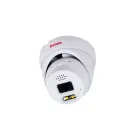 BOLIDE - BN8019AD - H.265 5MP 2.8mm Fixed Lens IP67 Full Color Active Deterrent Camera, Color At Night Warmlight Up to 65 Feet, Two-Way Audio ( Built-in Speaker and Mic ), MicroSD Slot Up to 256GB, Active Deterrent Red and Blue Lights, POE, 12VDC, , 