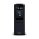 CYBERPOWER - CP1350PFCLCD - 1350VA/880W Line Interactive UPS, Sine Wave, Mini-tower, 12 NEMA 5-15R Outlets, NEMA 5-15P Plug w/5 Ft Cord, AVR, LCD, Serial/USB, 3 Yr Warranty