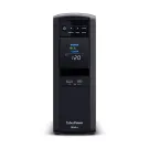 CYBERPOWER - CP1500PFCLCD - 1500VA/1000W, PFC Sine Wave Mini-tower UPS, 12 NEMA 5-15R, NEMA 5-15P, USB, Relay, SNMP, 3 Yr Wty