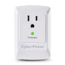 CYBERPOWER - CSB100W - 900 J, 125 V, NEMA 5-15P plug, 1 NEMA 5-15R, Limited lifetime warranty
