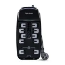 Cyber Power - CSP1008T - 2850 J, 125 V, NEMA 5-15P 45 degree off-set plug, 10 NEMA 5-15R, 8 ft cord, Limited lifetime warranty