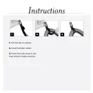 Rip-Tie - J-24 - Two-Inch CableCarrier with 6" Carabiner
