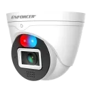 SECO-LARM - EV-N2806-2W4D - IP 8MP Ultra-Low-Light Active Deterrence Turret Camera
