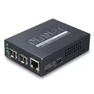 Planet - GT-1205A - 1-Port 10/100/1000BASE-T - 2-Port 100/1000BASE-X SFP Switch/Redundant Media Converter