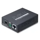 Planet - GT-915A - 1-Port 10/100/1000T + 1-Port 100/1000X SFP Managed Media Converter (IPv4/IPv6 Dual stack management, supports TLSv1.2/SSHv2/SNMPv3 Cybersecurity features, TS-1000/802.3ah OAM, LFP, 802.1Q VLAN, PLANET CloudViewer app and NMS MQTT)