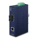 Planet - IFT-802TS15 - IP30 Slim type Industrial Fast Ethernet Media Converter SC SM-15KM (-40 to 75 degree C)