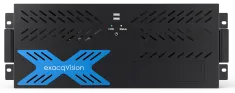 ExacqVision - 6408-36T-R4AL-E - 36TB A-Series Hybrid 4U Recorder Enterprise Linux With 8 IP Cameras Licenses and 64 Analog
