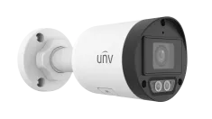 UNV - IPC2124LB-AF28K-DL - UNV 4MP Dual Light Fixed Mini Bullet, 2.8mm, Built-in Mic（No UMD）