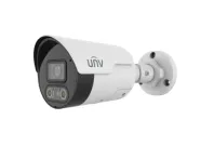 UNV - IPC2128SR-ADF28KMC-DL-H - UNV 8MP Dual Light Fixed Bullet, 2.8mm, Built-in Mic & Speaker