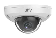 Uniview - IPC312SR-VPF28-C - UNV 2MP Network Fixed Mini Dome(2.8mm,30m IR,SD Slot,3 Axis,PoE,Build-in MicroPhone,Audio,H.265)