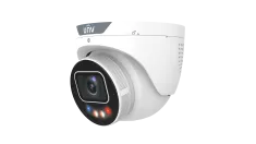 Uniview - IPC3634SE-ADZKMC-WP-I1 - 4MP OwlView Plus Tri-Guard VF Dual-light Turret Network Camera