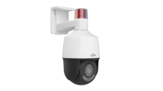 UNV - IPC6312LFW-AX5C-VG1 - UNV 2MP Active Deterrence Plastic PTZ Camera (2.7mm-13.5mm,Audio&Alarm, Two-Way Audio, Starlight, Auto Tracking)