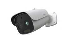 ExacqVision - IPT05-B29-BNDA3 - Illustra Pro Dual Imager Visible 8mm/Thermal 12mm EST Bullet, TDN with IR, with 120v ETRS Device, Only Available in the US