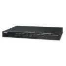 PLANET - KVM-210-16 - 16-Port Combo KVM Switch: Up to 256 computers, On Screen Display (OSD), Quick View Setting (QVS)