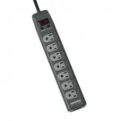 Minuteman - MMS370T - MMS Series 7-outlet Surge Protector with Child Safety Covers, Phone Protection