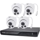 Vivotek - ND9323P-2TB-4IT80A - H.265 NVR, 2TBHDD, 8PoEPorts, 4xIT9380-HF2 5MP30MIR OutdoorTurret