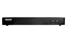 GANZ - NR-16F82-16P - 16ch-480fps @ 4K, 1U, 2 HDD slots, H.264/H.265, Built in POE