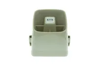 ETS - OS6 - 6"x6" Vandel Resistant Outdoor Horn Speaker PA, Mount with 70V Transformer