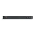 Cyber Power - PDU15B2F8R - 15A (Derated to 12A), 120 V, 50Hz/60Hz, NEMA 5-15P plug, 10 NEMA 5-15R, 1U Rackmount, 15 ft cord, Limited lifetime warranty