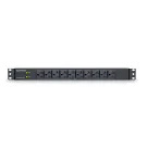Cyber Power - PDU30BT10F10R - 30A (Derated to 24A), 120 V, 50Hz/60Hz, NEMA L5-30P plug, 20 NEMA 5-20R, 1U Rackmount, 12 ft cord