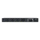 Cyber Power - PDU41004 - Switched Pdu, 15a (Derated To 12a), 100-240v, 50/60 Hz, 8 X Iec-320 C13 Outlets, Iec-320 C14 Plug, 10 Ft Cord, 1u Rackmount, Snmp, 3yr Warranty