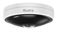 ExacqVision - IPS12-F27-OIA4 - Illustra Pro Gen4 12MP Fisheye, indoor/outdoor, vandal, TDN, w/IR, TWDR