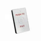 ZKTeco USA - PTE-1 - Exit Switch with Soft Touch Power 3A 12V DC Currrent Consumption 3A 70MA