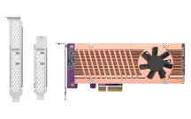 QNAP - QM2-2P-384A - Dual M.2 PCIe SSD Expansion Card