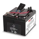 CYBERPOWER - RB1270X2B - Replacement Battery Cartridge for PR750LCD, 2 batteries, 12V/7AH, Sealed lead-acid, 18 month warranty