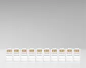 Jonard Tools - RJ45-R510 - Standard Cat5e RJ45 Connectors for Telephone Cable (Pack of 10)