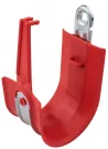 Platinum Tools - HPH64ACFM24-25R - HPH JHk 4" Hmr-On 1/8-1/4 Sz64, White, Swivels 360 degees (25 EA)