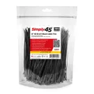 GoSimplyConnect - S45-70840-100 - 8" 40lb UV Black Cable Ties - 100pc Bag