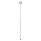 Hanwha - SBP-300CMTW - Telescopic Ceiling Mount with female 1.5" pipe thread and 3/4" conduit access holes, Product dimension: ø180x956.5~1667.5mm (ø7.09x37.66~65.65")
