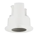 Hanwha - SHD-1128FPW - White Plenum Rated Flush Mount. Compatible with: QNF-8010/9010, HCD-6010/6020R/7010RA/7020RA/7030RA, QND-6011/6021/8011/8021/6012R/6022R/6032R/ 7010R/7020R/7030R/8010R/8020R/8030R, LND-6012R/6022R/6032R, XND-6010/6020R/8