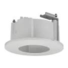 Hanwha - SHD-1198FW - In-ceiling flush mount accessory for indoor dome: QND-8080R, QND-7080R, QND-6070R, HCD-7070RA, HCD-7070R, HCD-6080R, HCD-6070R, HCD-6020R, HCD-6010 (White color)