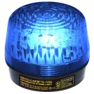 SECO-LARM - SL-126Q/B - Xenon Tube Strobe Light - Blue, 6-12VDC, UL Listed