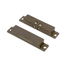 SECO-LARM - SM-431-TQ/B - Surface-Mount Closed Loop Magnetic Contact with quick-connect terminal block. 1" Gap. UL, CUL Listed. Brown. Sold in multiples of 10 (price is for 1 pc).