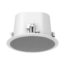 Hanwha - SPA-C110W - IP Audio Speaker, Two-way audio, Scheduler, Background Music, Text To Speech, 10W, 100dB Output, Freq. Range 120Hz-20kHz, 1GB Internal Storage, Single Micro SD slot (Up to 32GB), Built in Relay, SUNAPI, Onvif, SIP, P2P-SIP, PoE, 