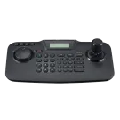 Hanwha - SPC-2010 - Controller, 3D joystick, 2 line text LCD display, built-in jog shuttle, up to 255 PTZ/zoom cameras, RS-485, DVR, supports Multi-protocol